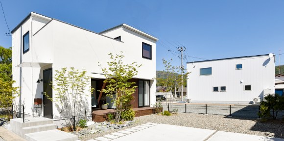 完成した住まいの外観