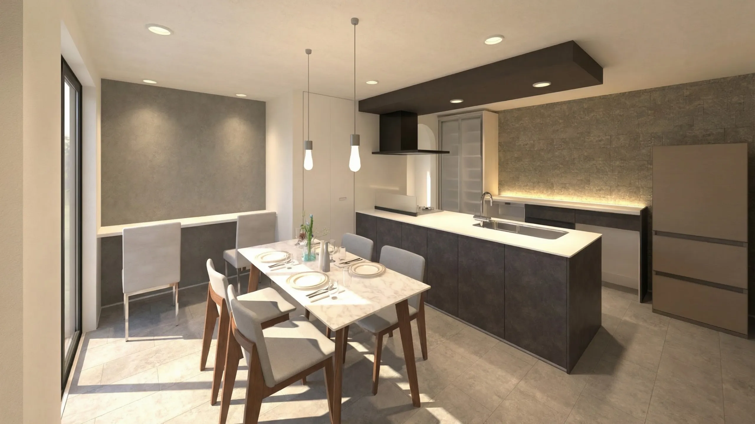 南野様邸 キッチン