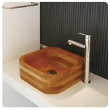 造作洗面の写真